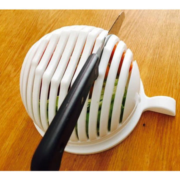 Quick-Chop Easy Salad Fruits Cutter Slicer  Bowl